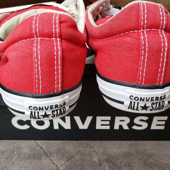 EUC CTAS Converse Street Slip GS 'Varsity Red' (Jr. 6) KICKS - Picture 8 of 9